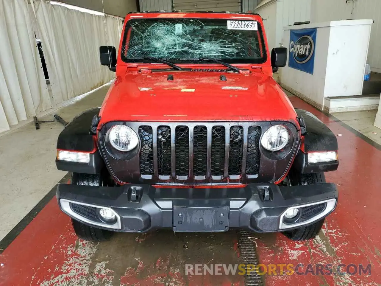 5 Photograph of a damaged car 1C6HJTAG5PL521017 JEEP GLADIATOR 2023