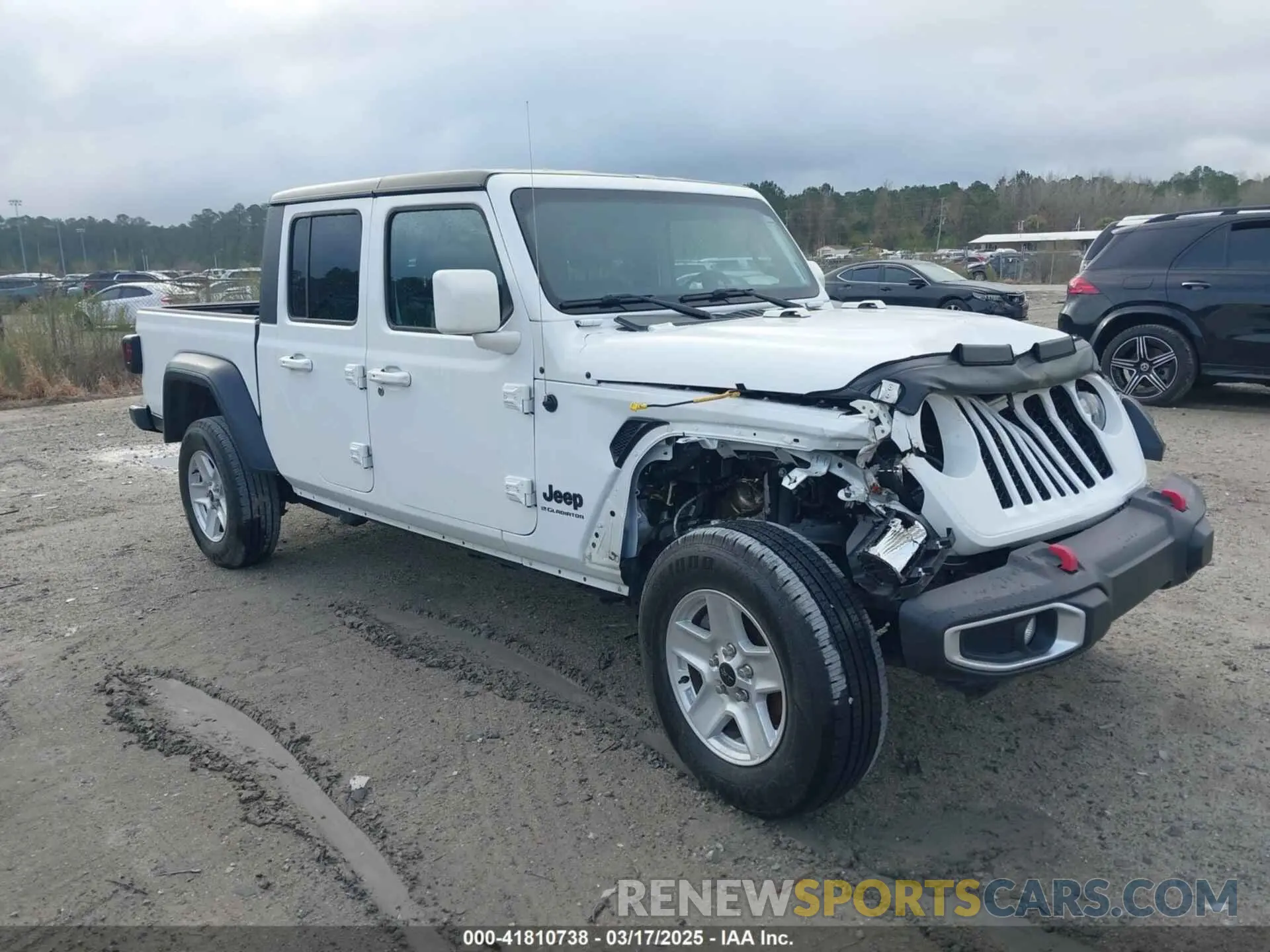 1 Photograph of a damaged car 1C6HJTAG5PL533913 JEEP GLADIATOR 2023