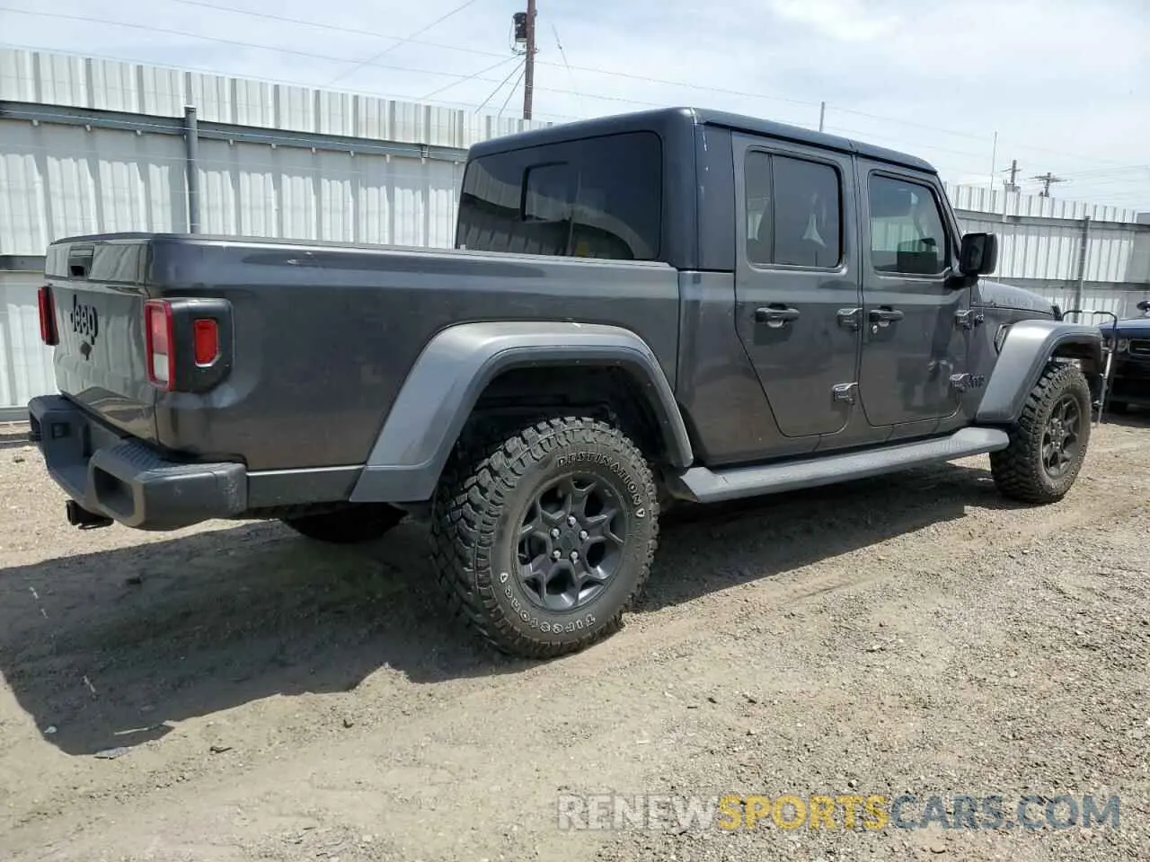3 Photograph of a damaged car 1C6HJTAG5PL562148 JEEP GLADIATOR 2023