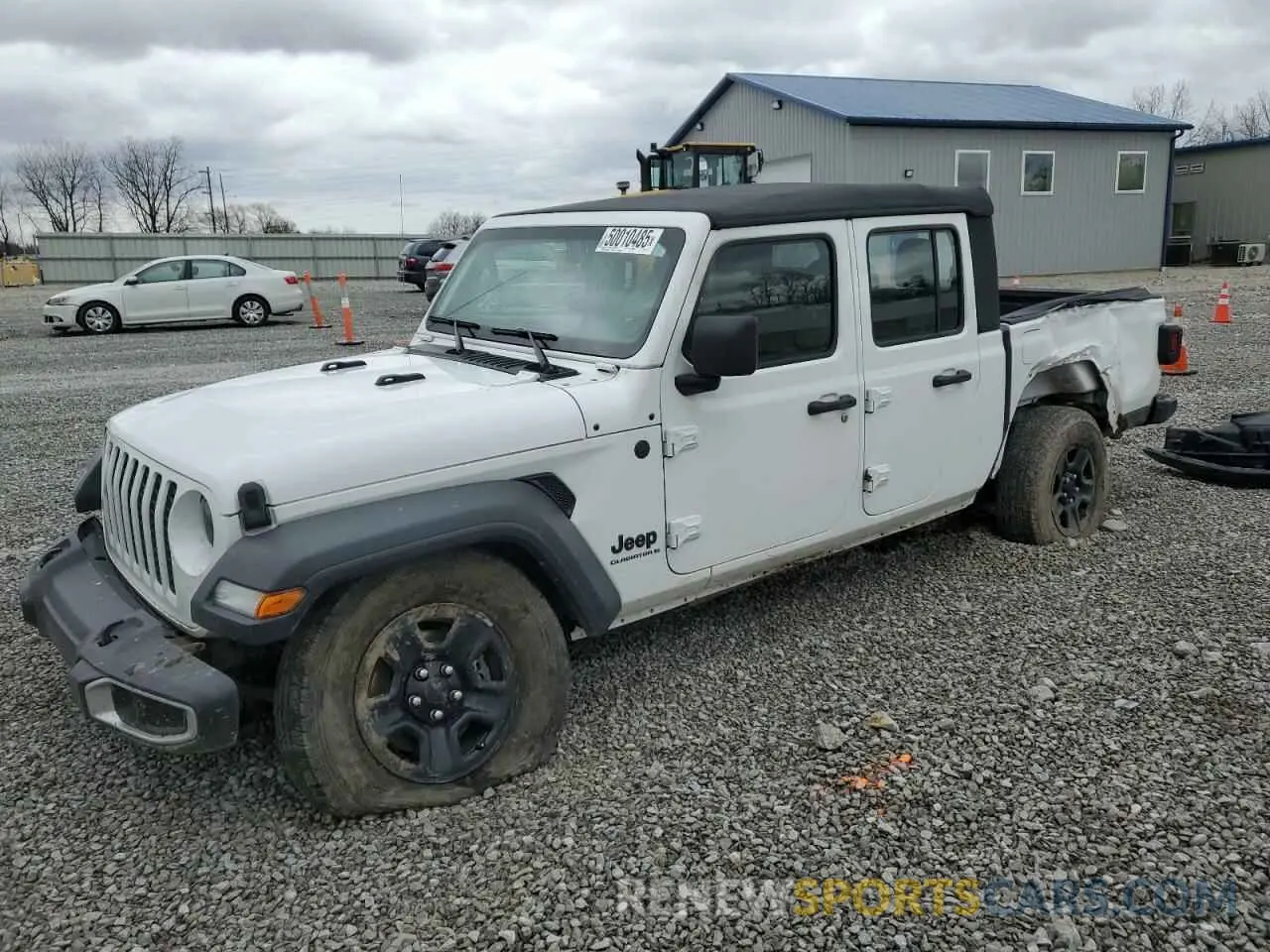 1 Photograph of a damaged car 1C6HJTAG6PL550171 JEEP GLADIATOR 2023