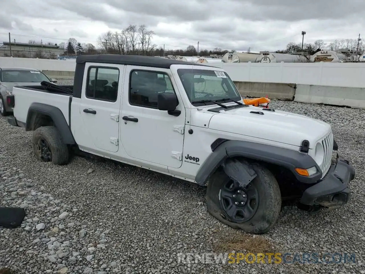 4 Photograph of a damaged car 1C6HJTAG6PL550171 JEEP GLADIATOR 2023