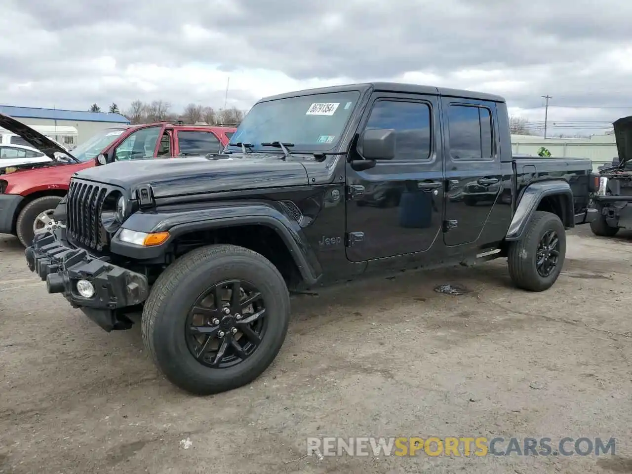 1 Photograph of a damaged car 1C6HJTAG6PL565527 JEEP GLADIATOR 2023