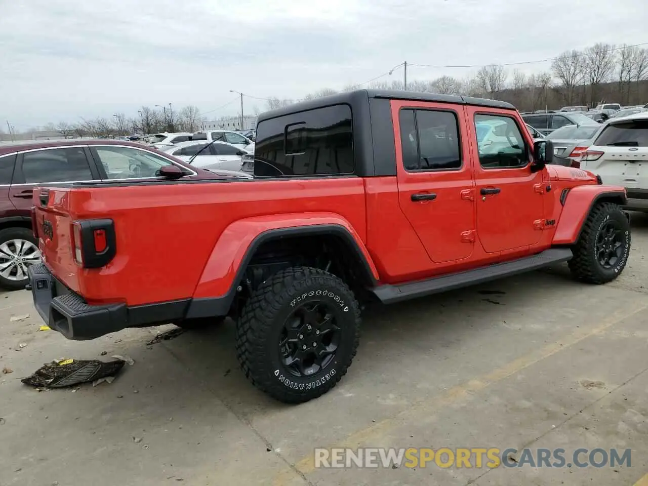 3 Photograph of a damaged car 1C6HJTAG6PL584451 JEEP GLADIATOR 2023
