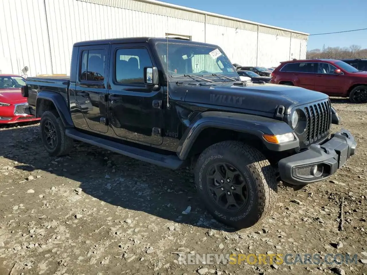 4 Photograph of a damaged car 1C6HJTAG7PL500766 JEEP GLADIATOR 2023