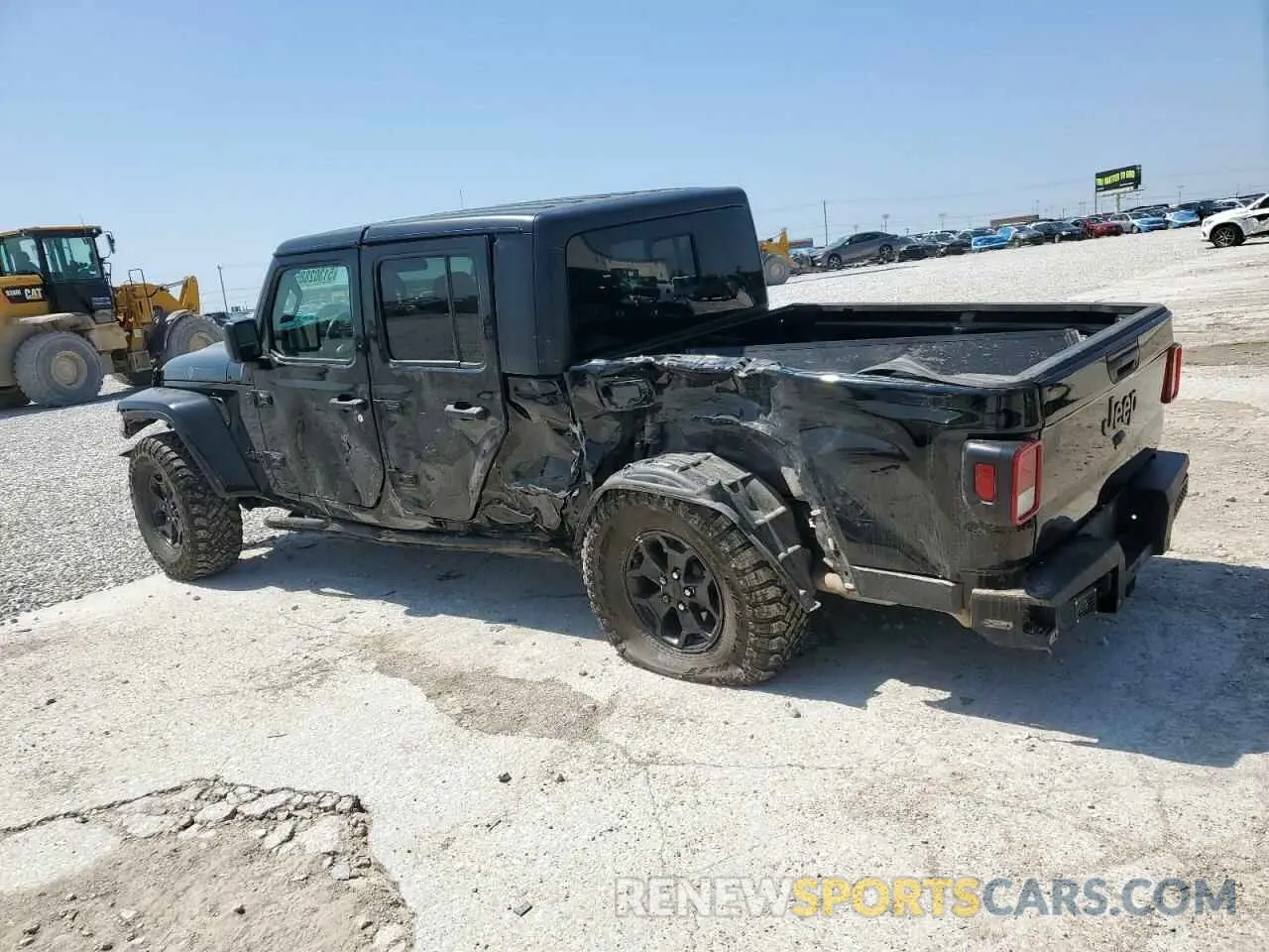 2 Photograph of a damaged car 1C6HJTAG7PL531273 JEEP GLADIATOR 2023