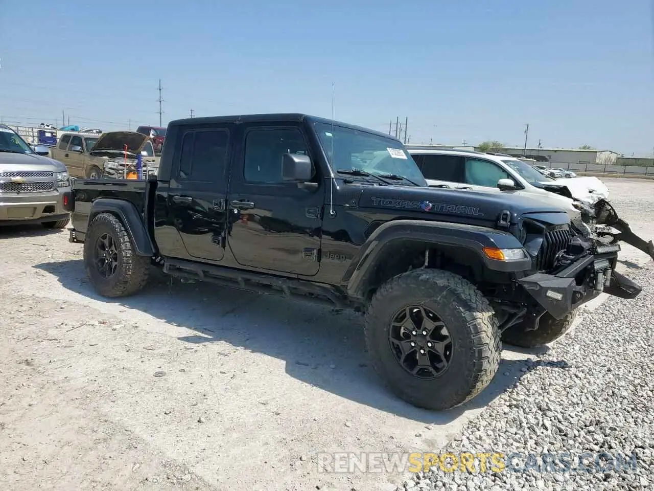 4 Photograph of a damaged car 1C6HJTAG7PL531273 JEEP GLADIATOR 2023