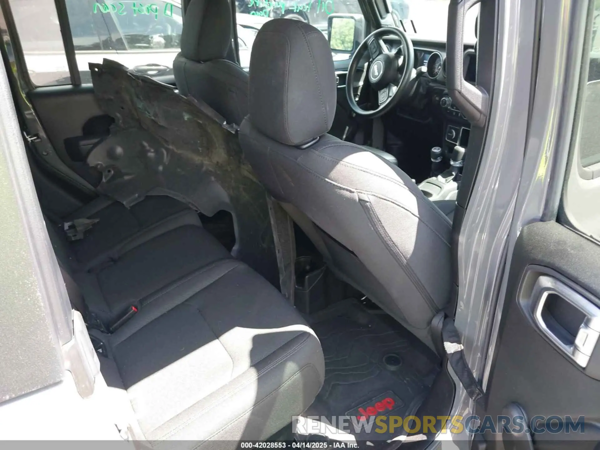 8 Photograph of a damaged car 1C6HJTAG7PL540765 JEEP GLADIATOR 2023