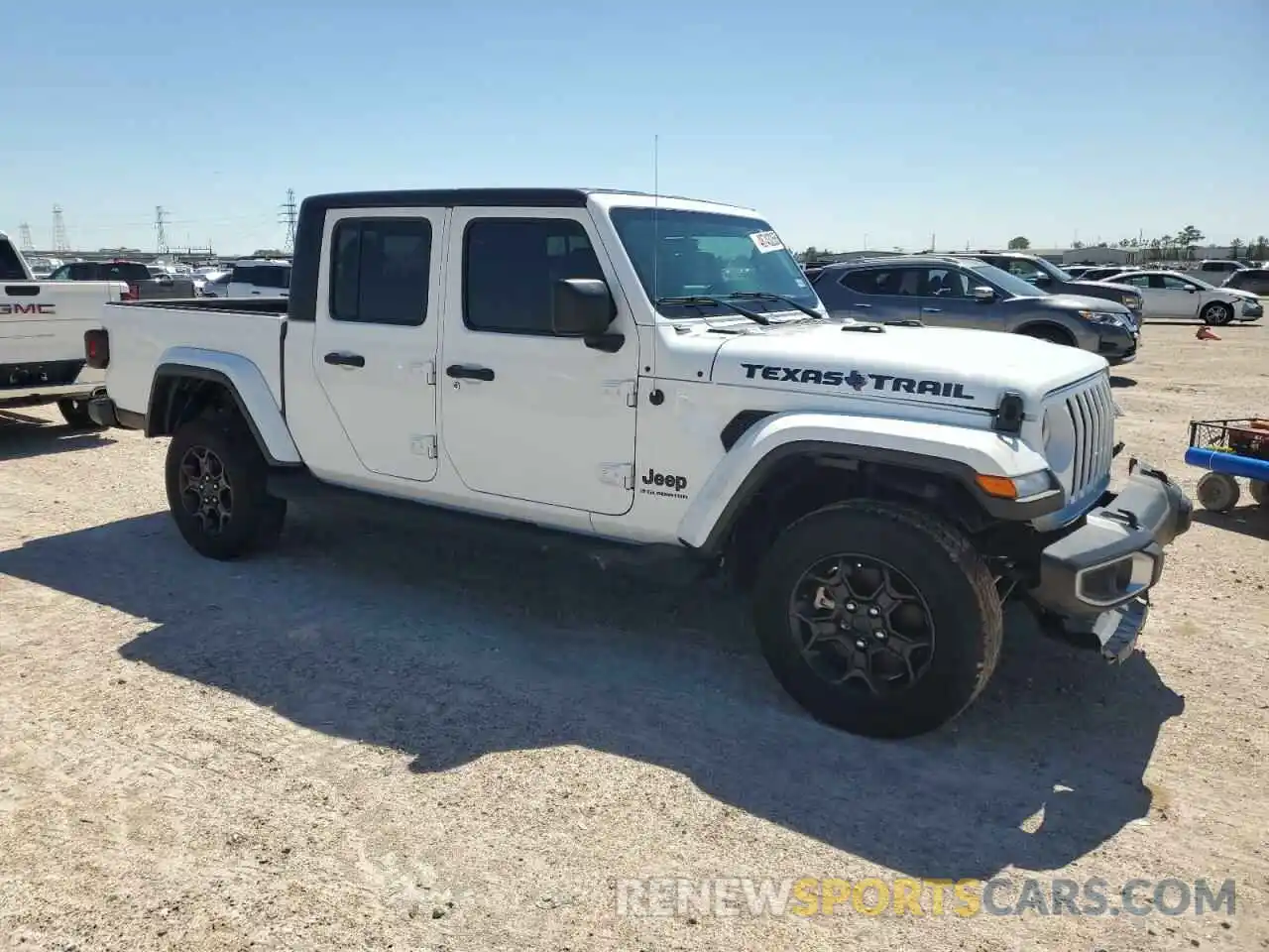 4 Photograph of a damaged car 1C6HJTAG8PL565125 JEEP GLADIATOR 2023