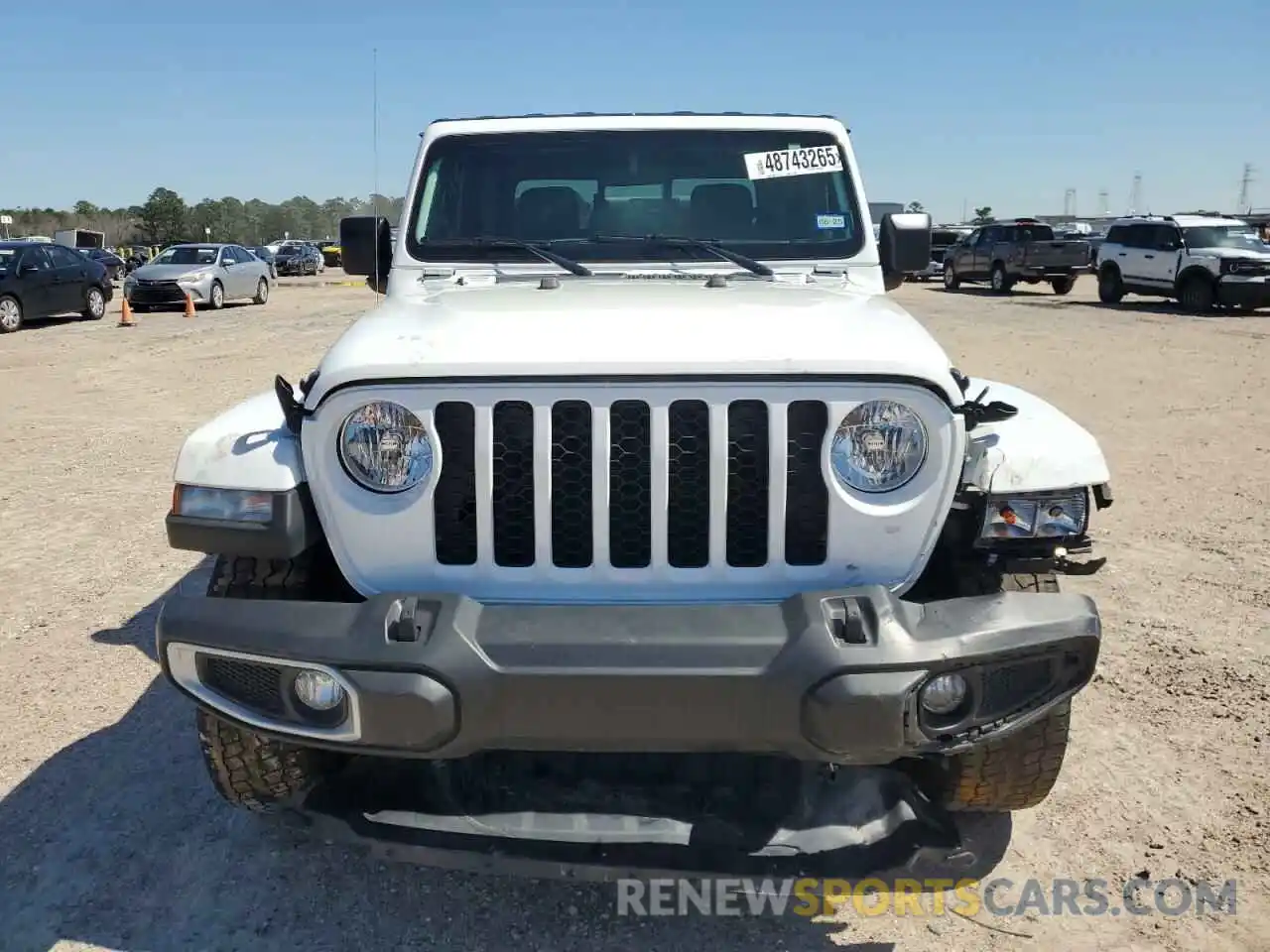 5 Photograph of a damaged car 1C6HJTAG8PL565125 JEEP GLADIATOR 2023