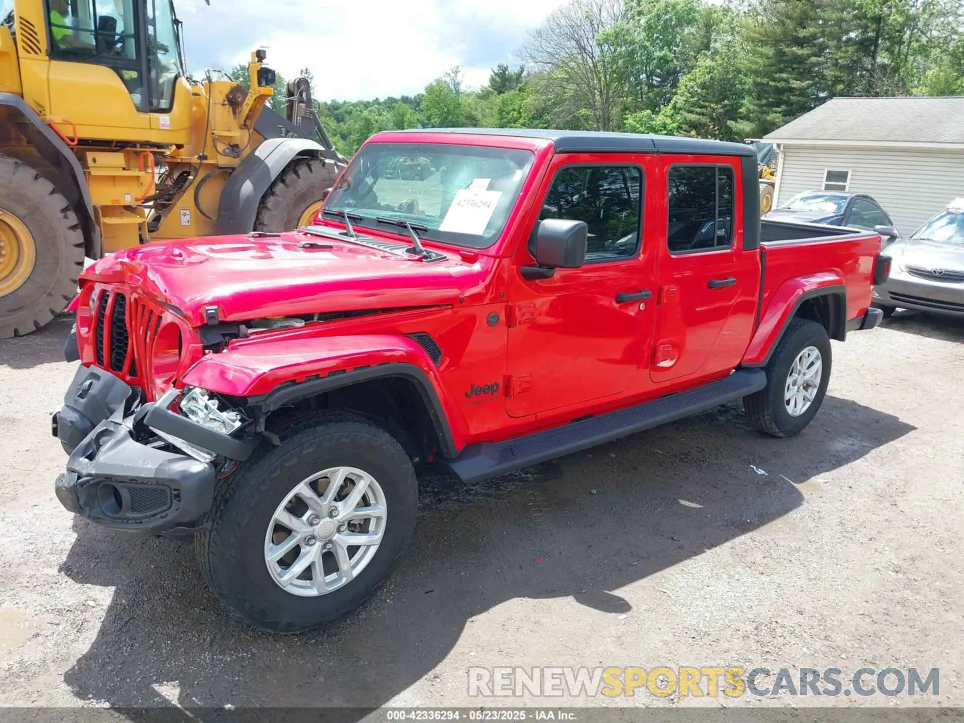 2 Photograph of a damaged car 1C6HJTAG8PL572270 JEEP GLADIATOR 2023