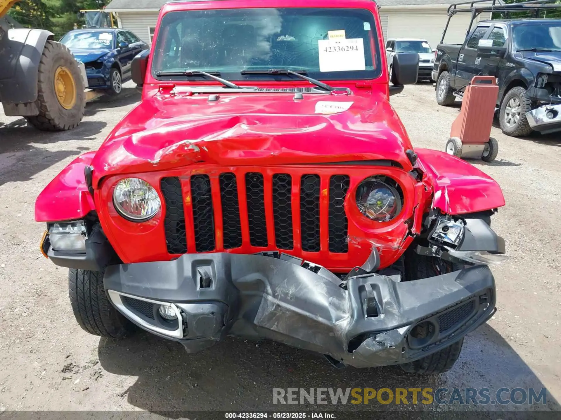 6 Photograph of a damaged car 1C6HJTAG8PL572270 JEEP GLADIATOR 2023