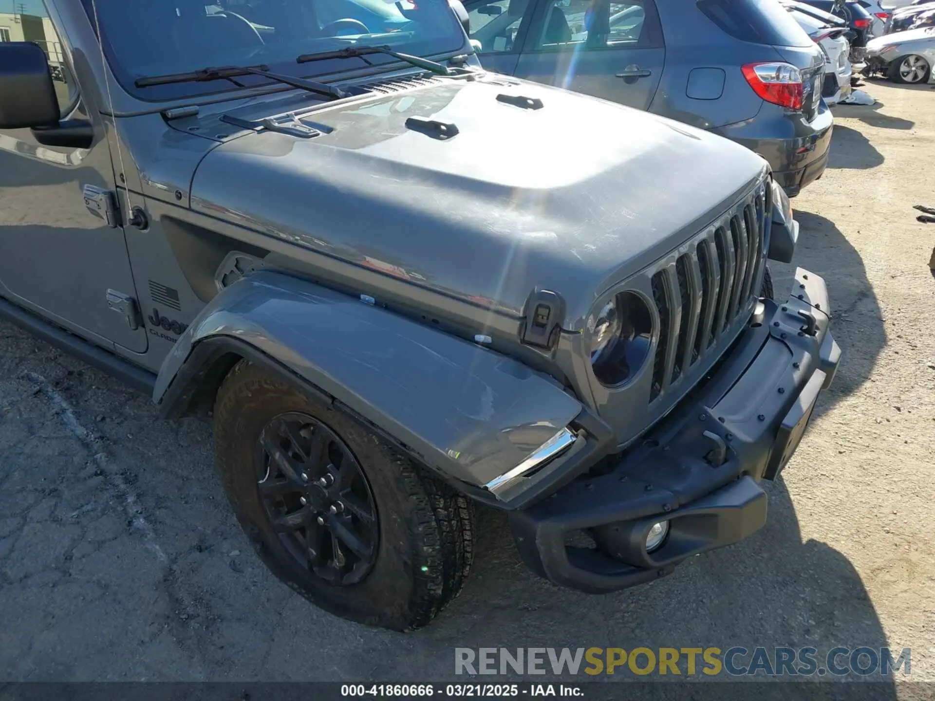 6 Photograph of a damaged car 1C6HJTAG9PL517097 JEEP GLADIATOR 2023