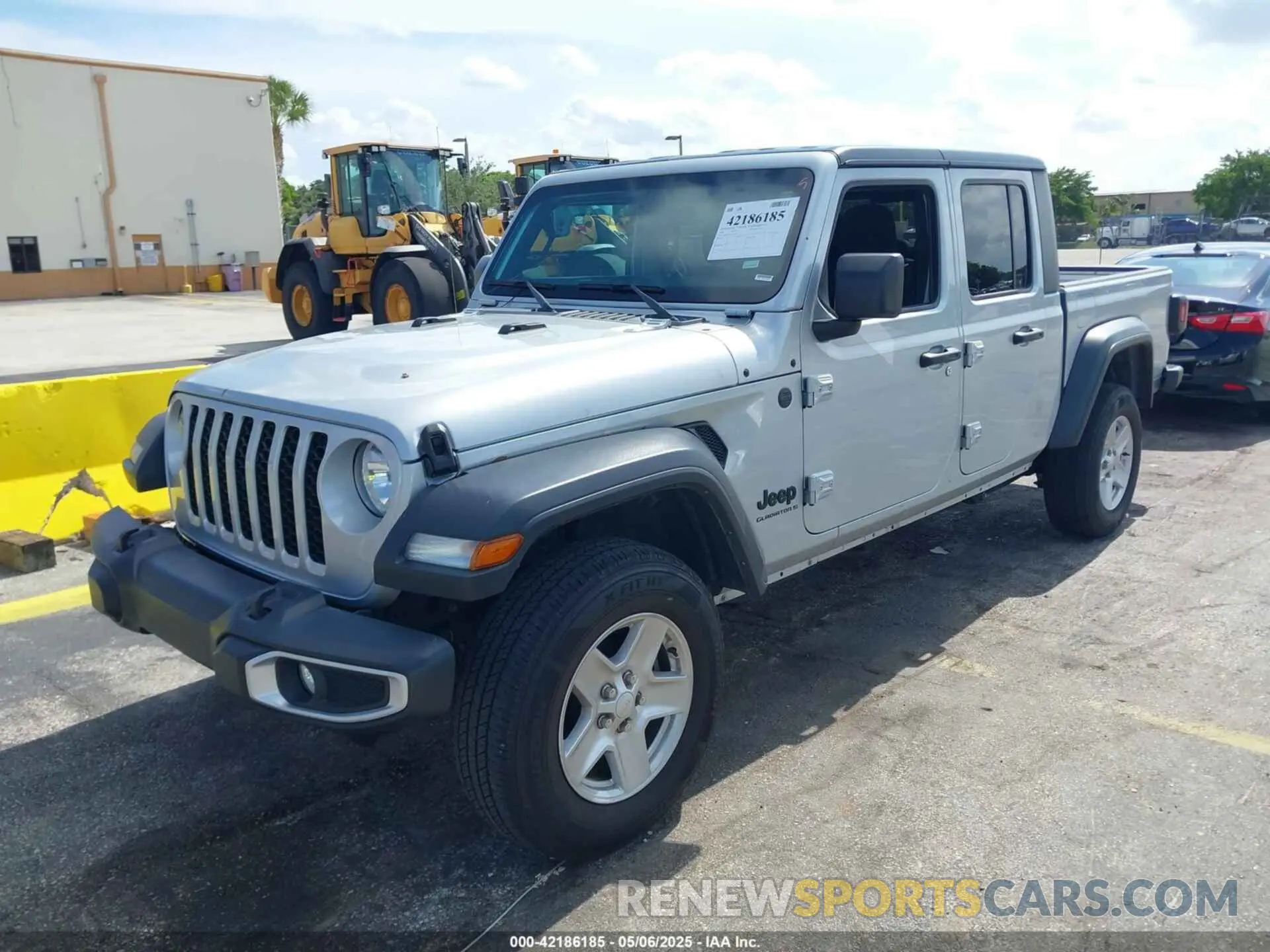 2 Photograph of a damaged car 1C6HJTAG9PL522977 JEEP GLADIATOR 2023