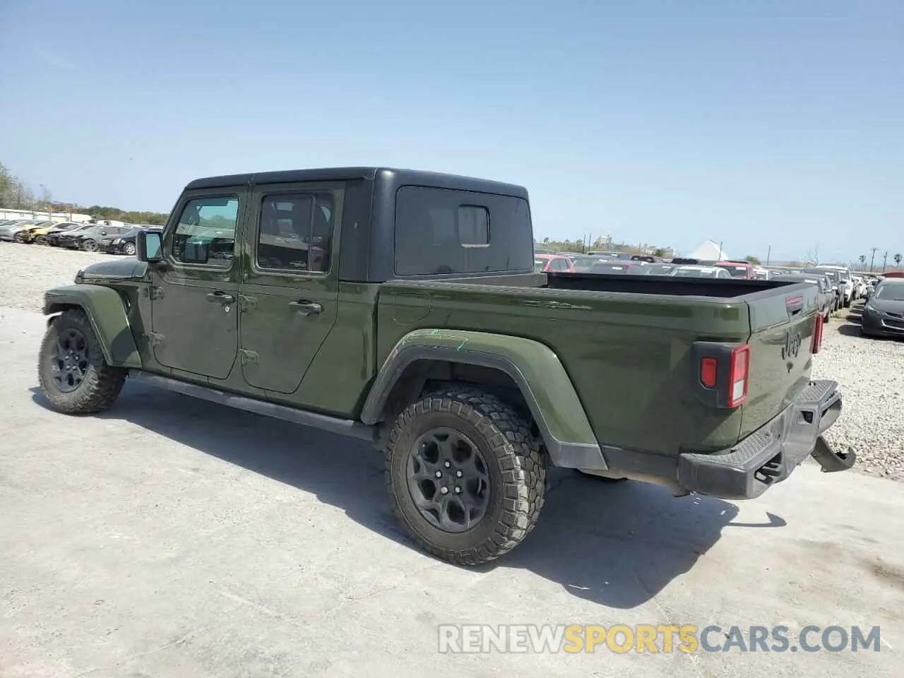 2 Photograph of a damaged car 1C6HJTAG9PL543165 JEEP GLADIATOR 2023
