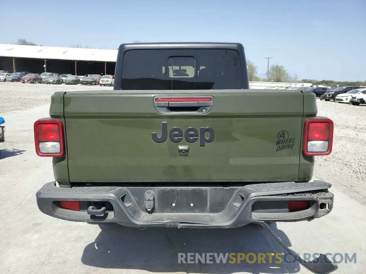 6 Photograph of a damaged car 1C6HJTAG9PL543165 JEEP GLADIATOR 2023
