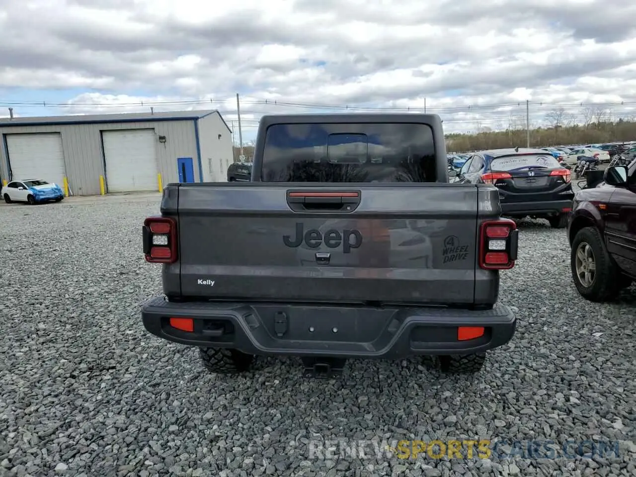 6 Photograph of a damaged car 1C6HJTAG9PL572388 JEEP GLADIATOR 2023