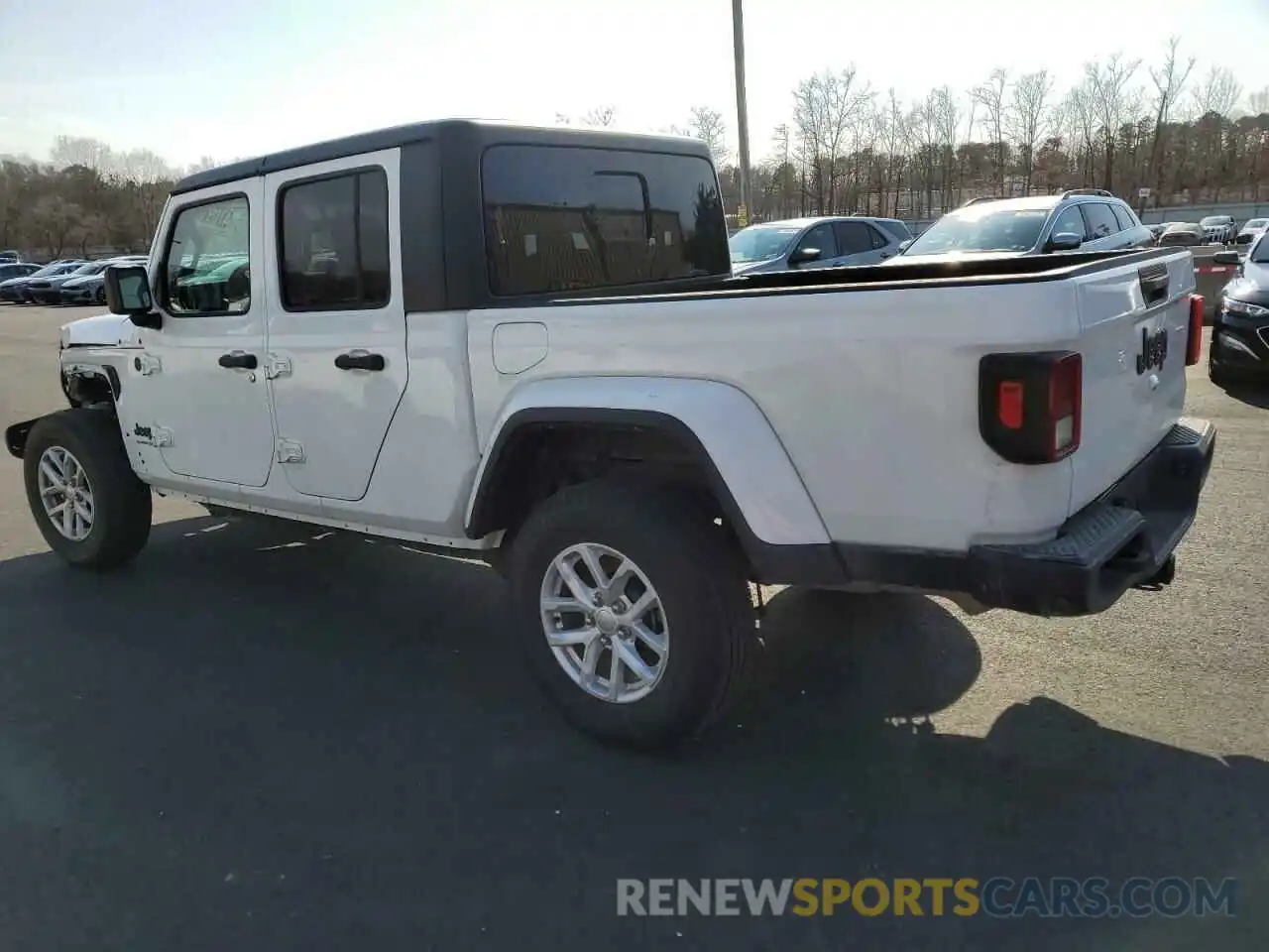 2 Photograph of a damaged car 1C6HJTAGXPL528626 JEEP GLADIATOR 2023