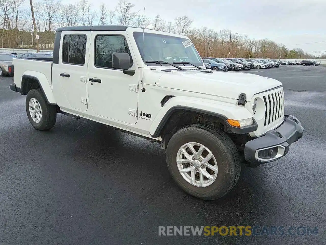 4 Photograph of a damaged car 1C6HJTAGXPL528626 JEEP GLADIATOR 2023