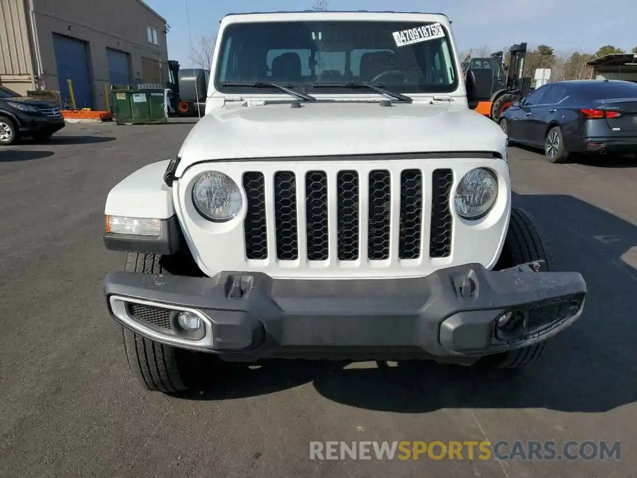 5 Photograph of a damaged car 1C6HJTAGXPL528626 JEEP GLADIATOR 2023