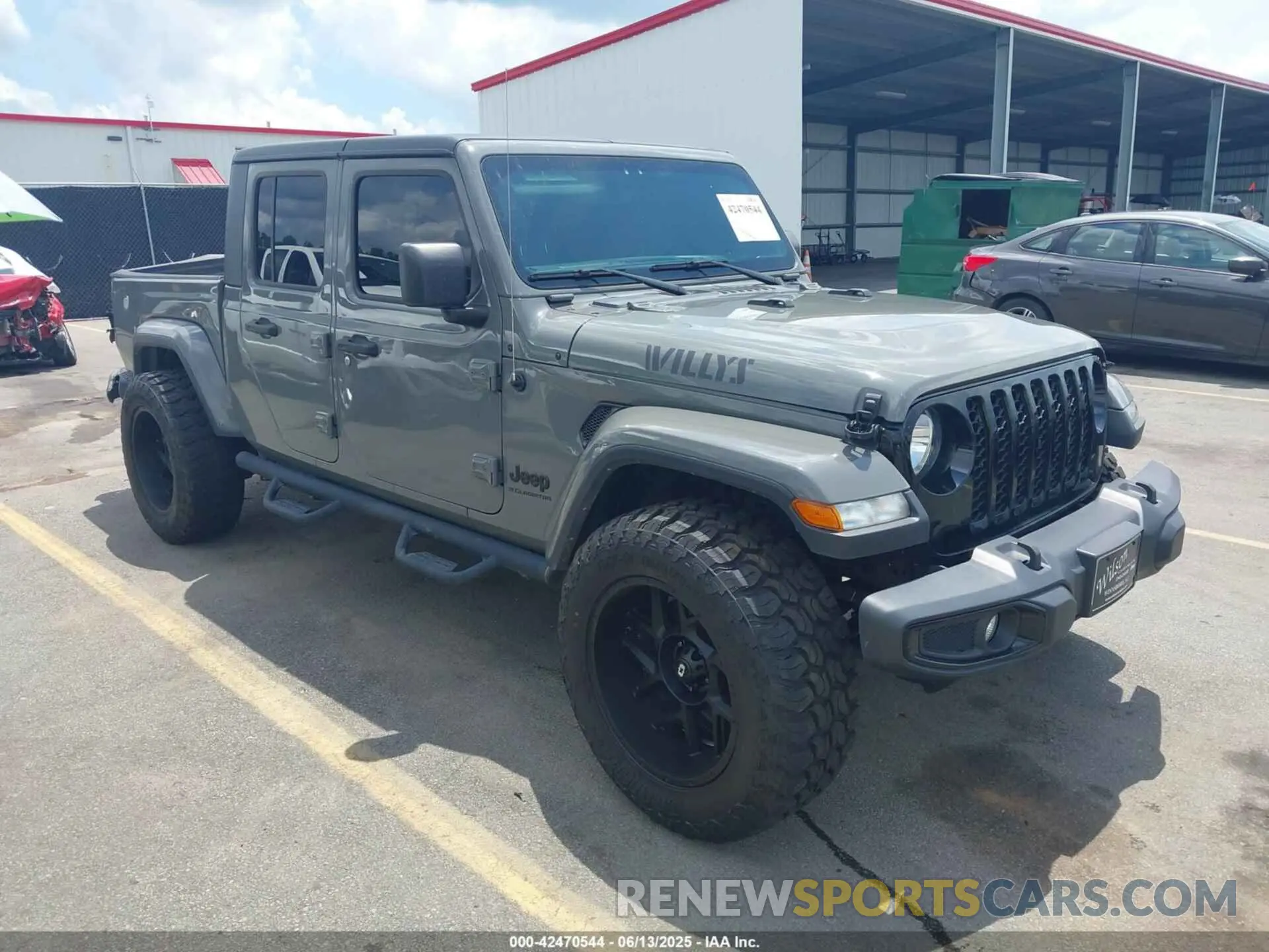 1 Photograph of a damaged car 1C6HJTAGXPL531557 JEEP GLADIATOR 2023
