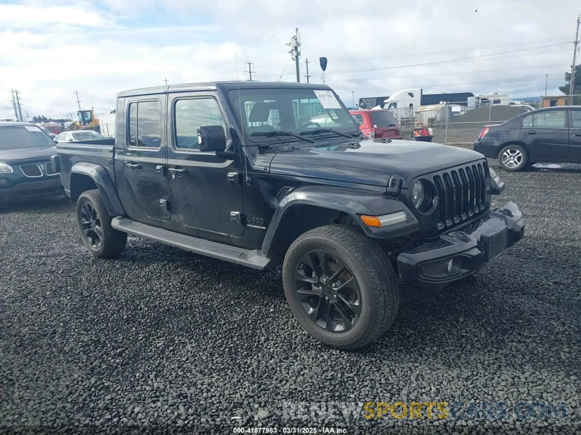 1 Photograph of a damaged car 1C6HJTFG0PL504618 JEEP GLADIATOR 2023