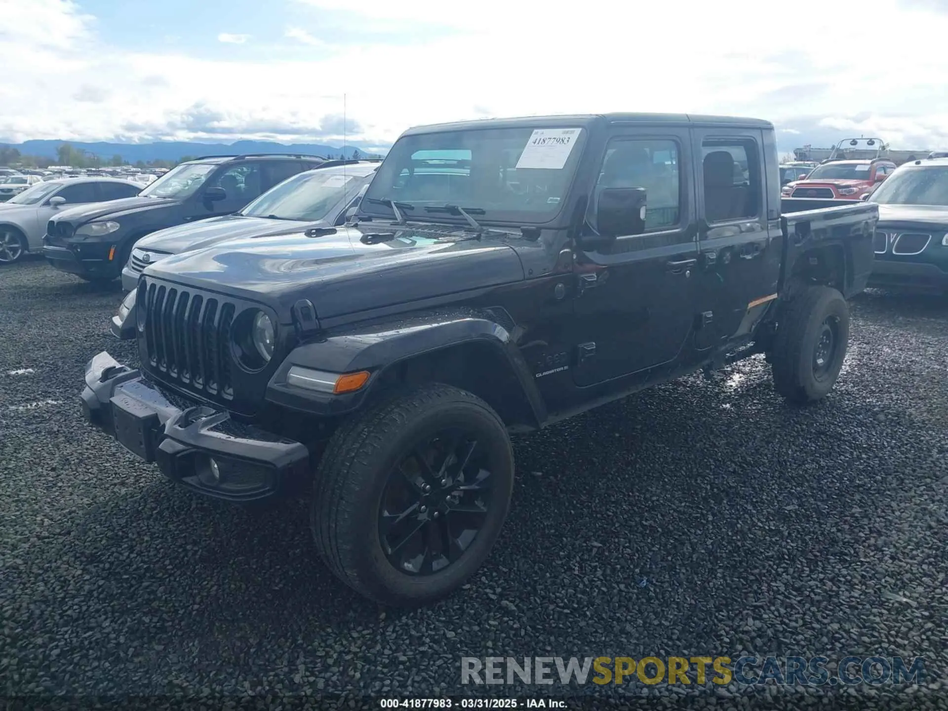 2 Photograph of a damaged car 1C6HJTFG0PL504618 JEEP GLADIATOR 2023
