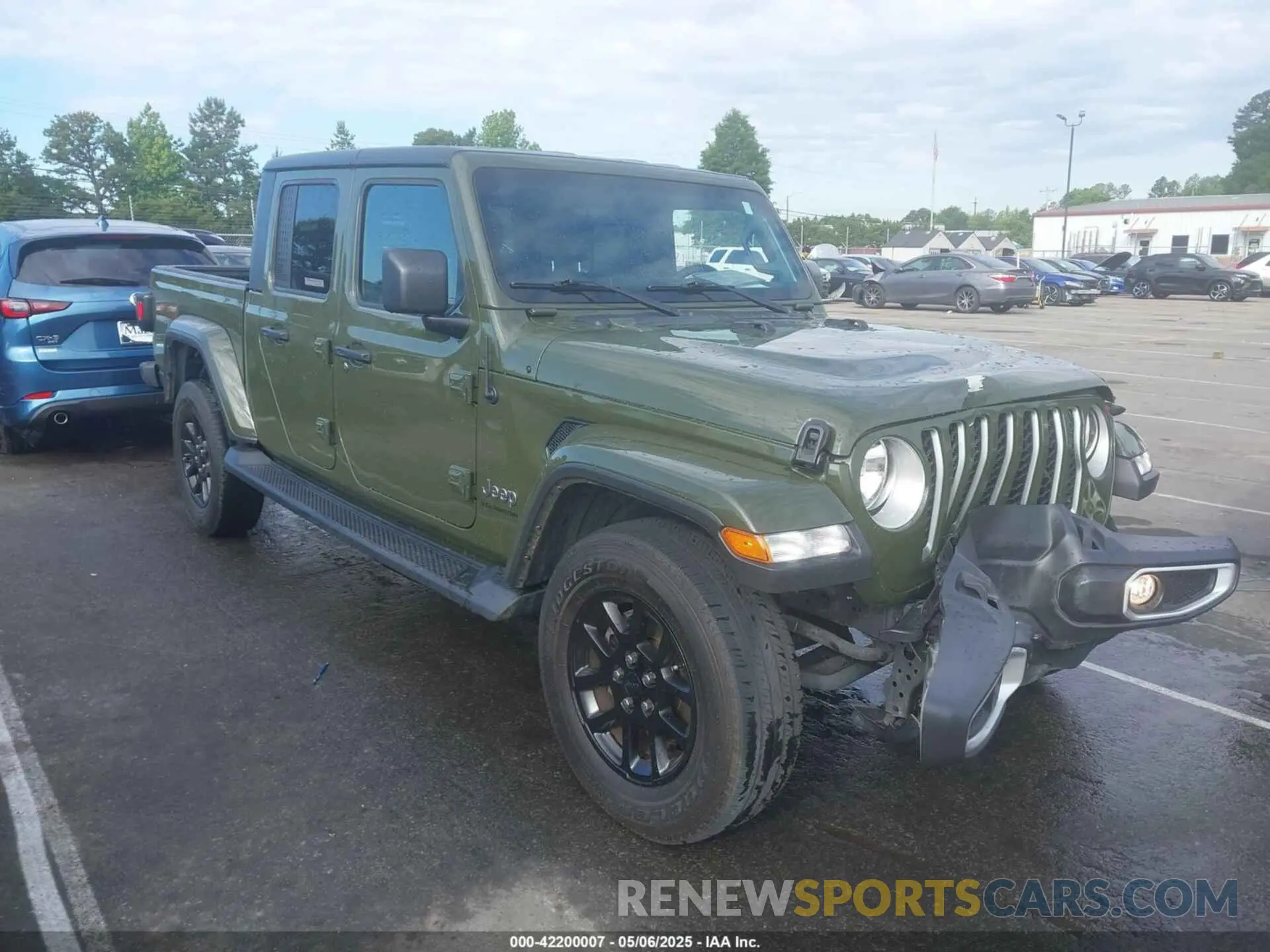 1 Photograph of a damaged car 1C6HJTFG0PL561000 JEEP GLADIATOR 2023