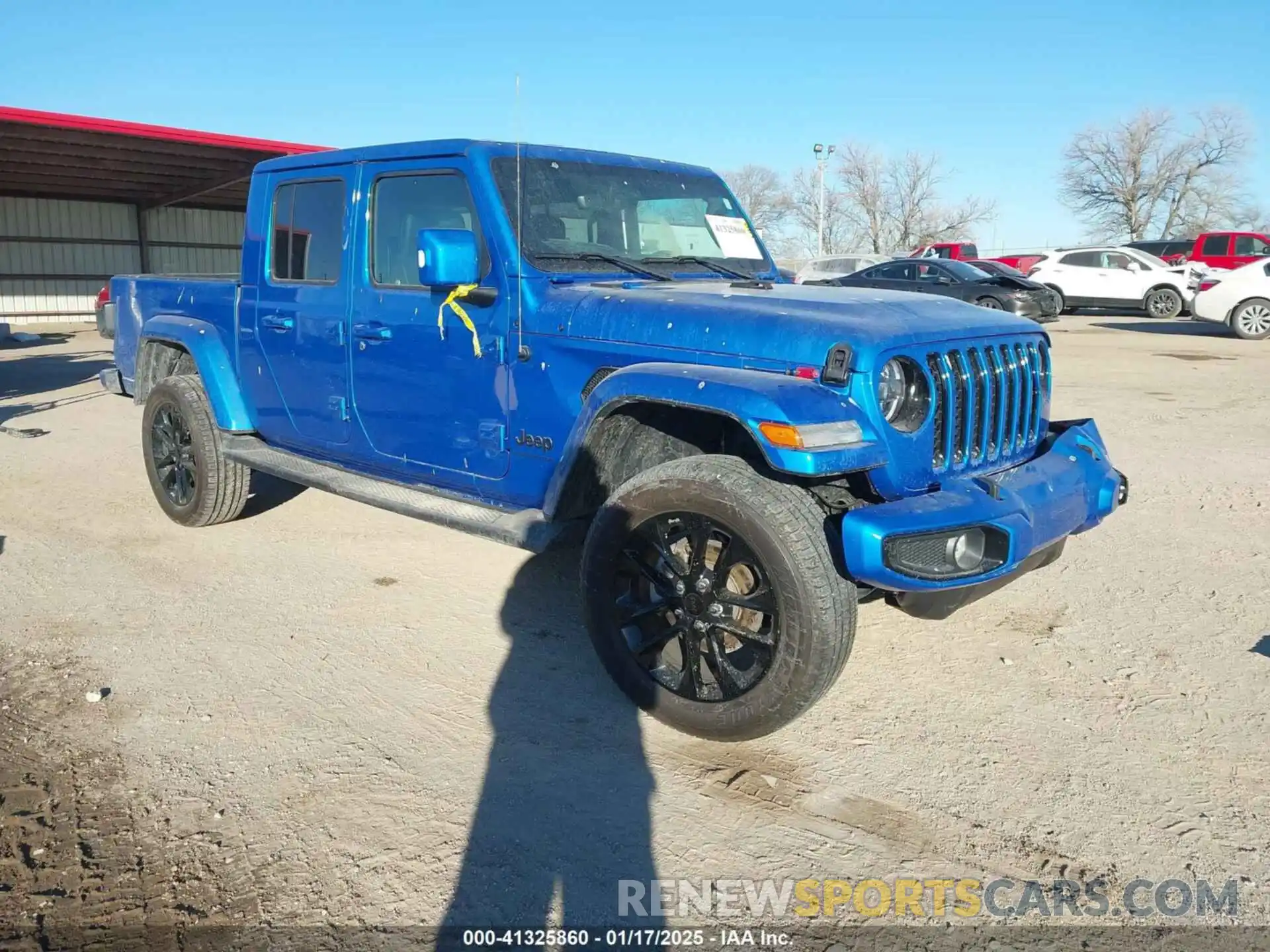 1 Photograph of a damaged car 1C6HJTFG1PL556842 JEEP GLADIATOR 2023