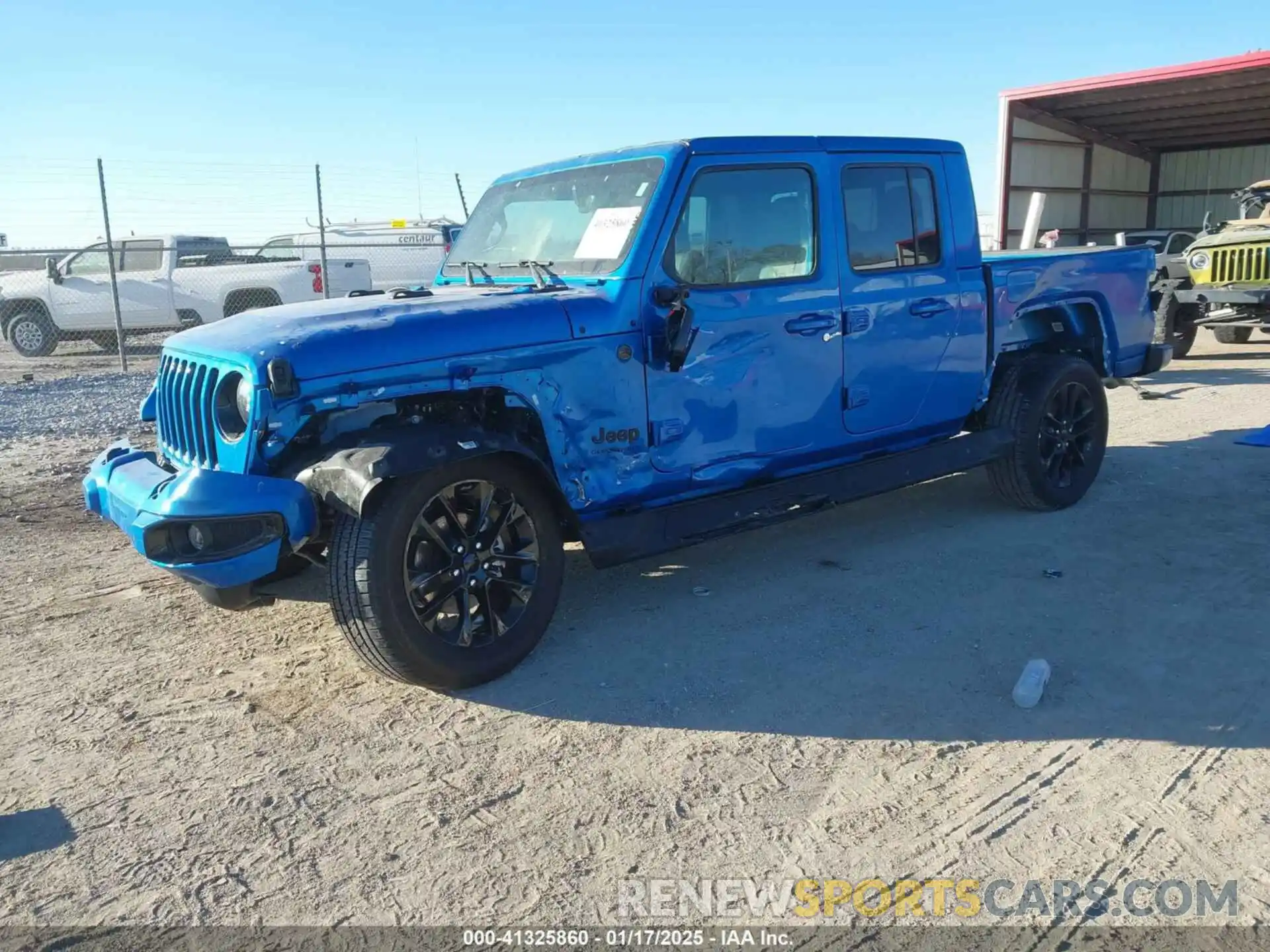 2 Photograph of a damaged car 1C6HJTFG1PL556842 JEEP GLADIATOR 2023