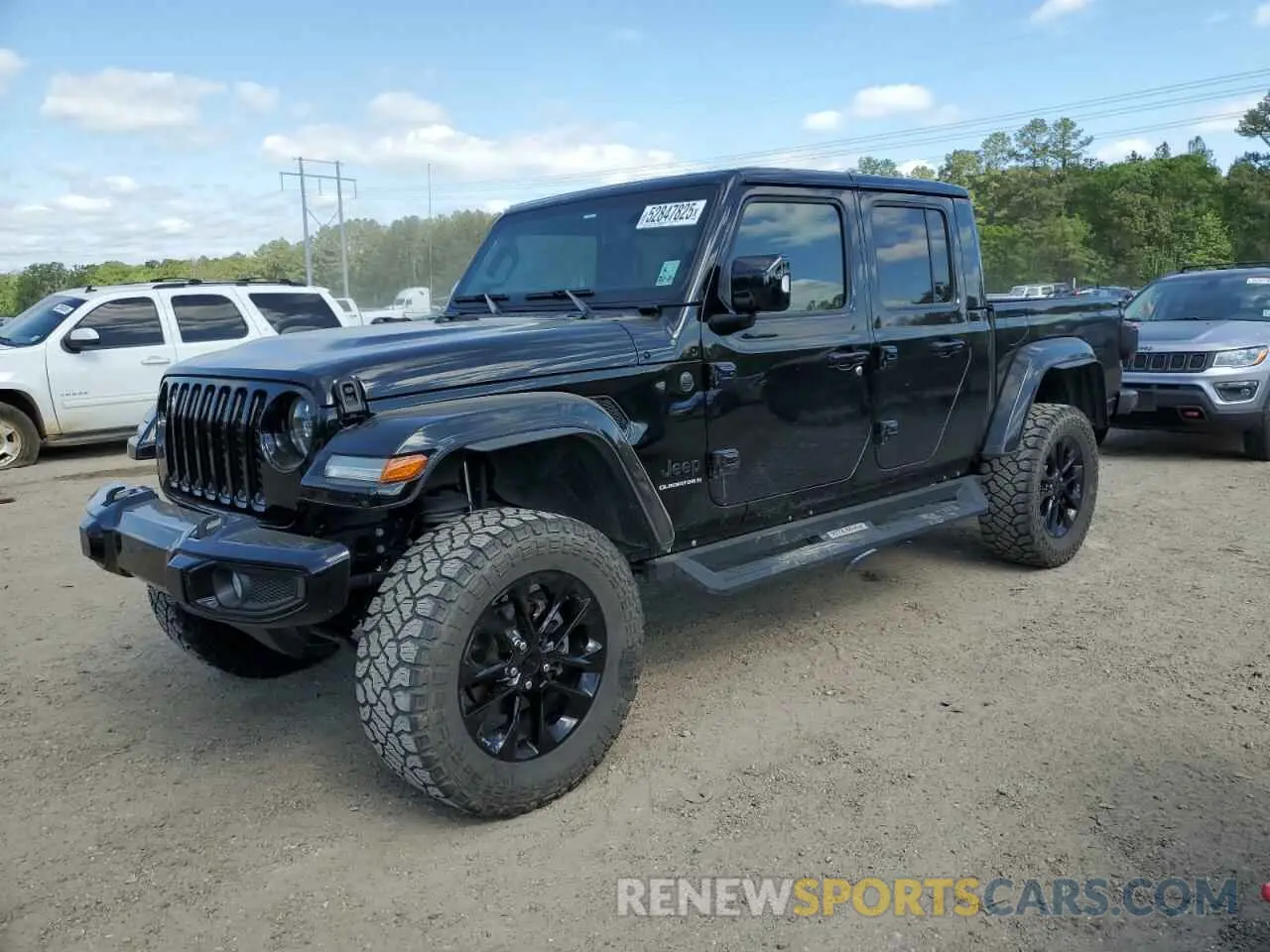 1 Photograph of a damaged car 1C6HJTFG1PL591347 JEEP GLADIATOR 2023