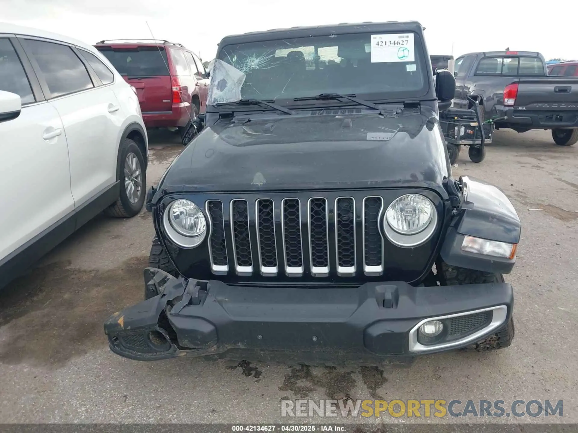 11 Photograph of a damaged car 1C6HJTFG2PL523686 JEEP GLADIATOR 2023