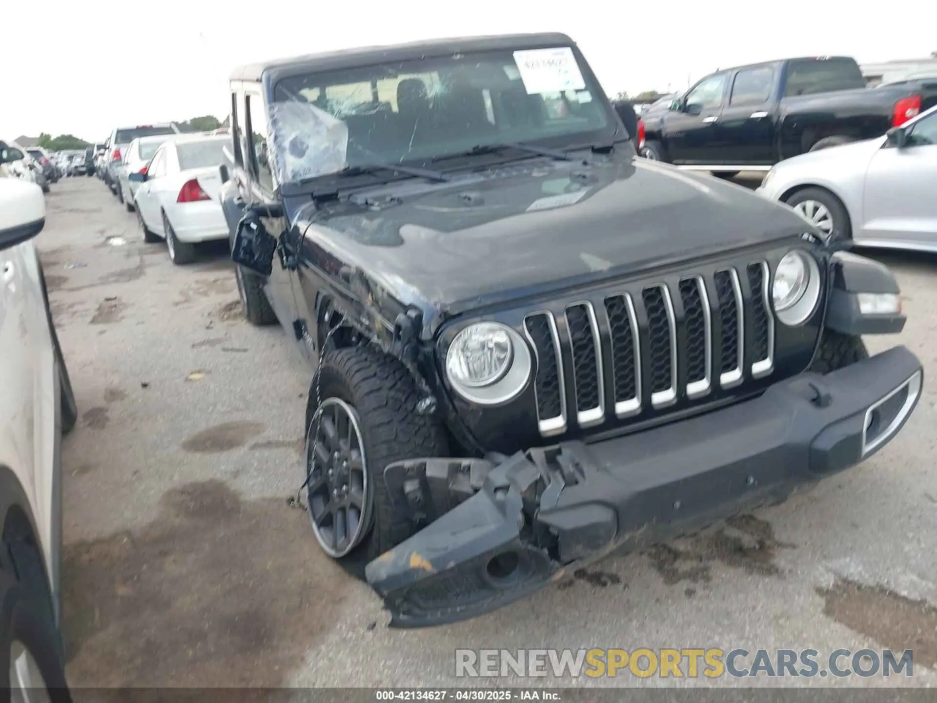 6 Photograph of a damaged car 1C6HJTFG2PL523686 JEEP GLADIATOR 2023