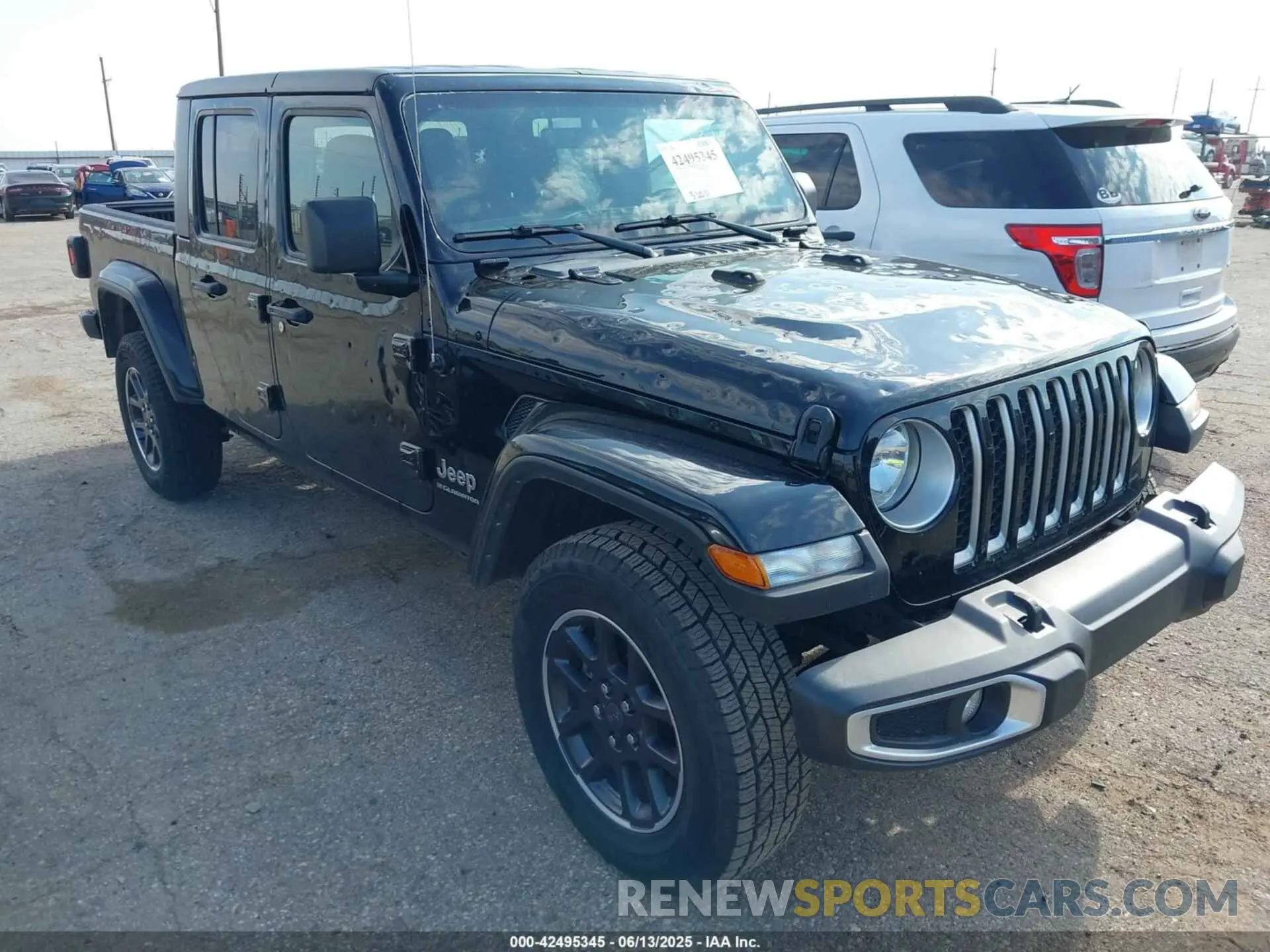 1 Photograph of a damaged car 1C6HJTFG2PL552850 JEEP GLADIATOR 2023
