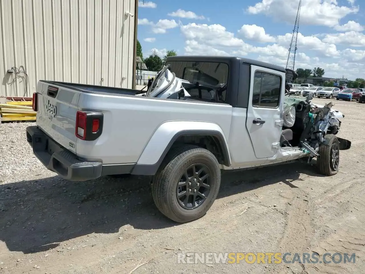 3 Photograph of a damaged car 1C6HJTFG3PL564263 JEEP GLADIATOR 2023