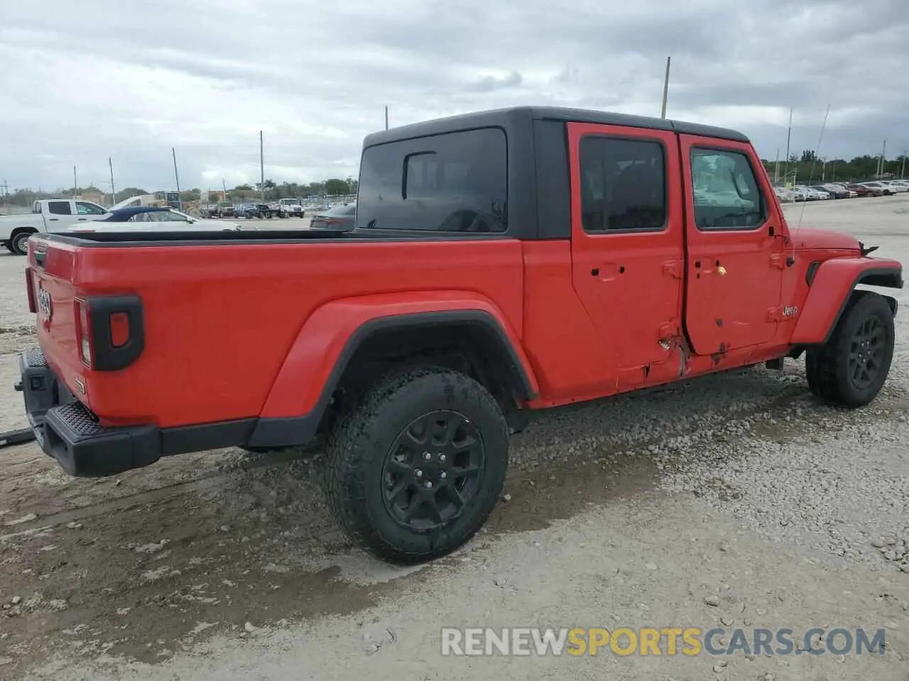 3 Photograph of a damaged car 1C6HJTFG4PL560870 JEEP GLADIATOR 2023