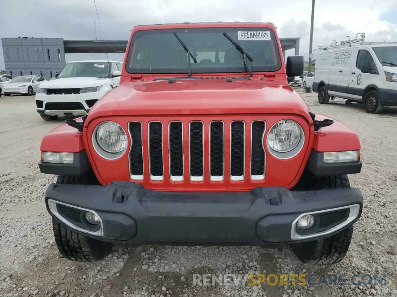 5 Photograph of a damaged car 1C6HJTFG4PL560870 JEEP GLADIATOR 2023