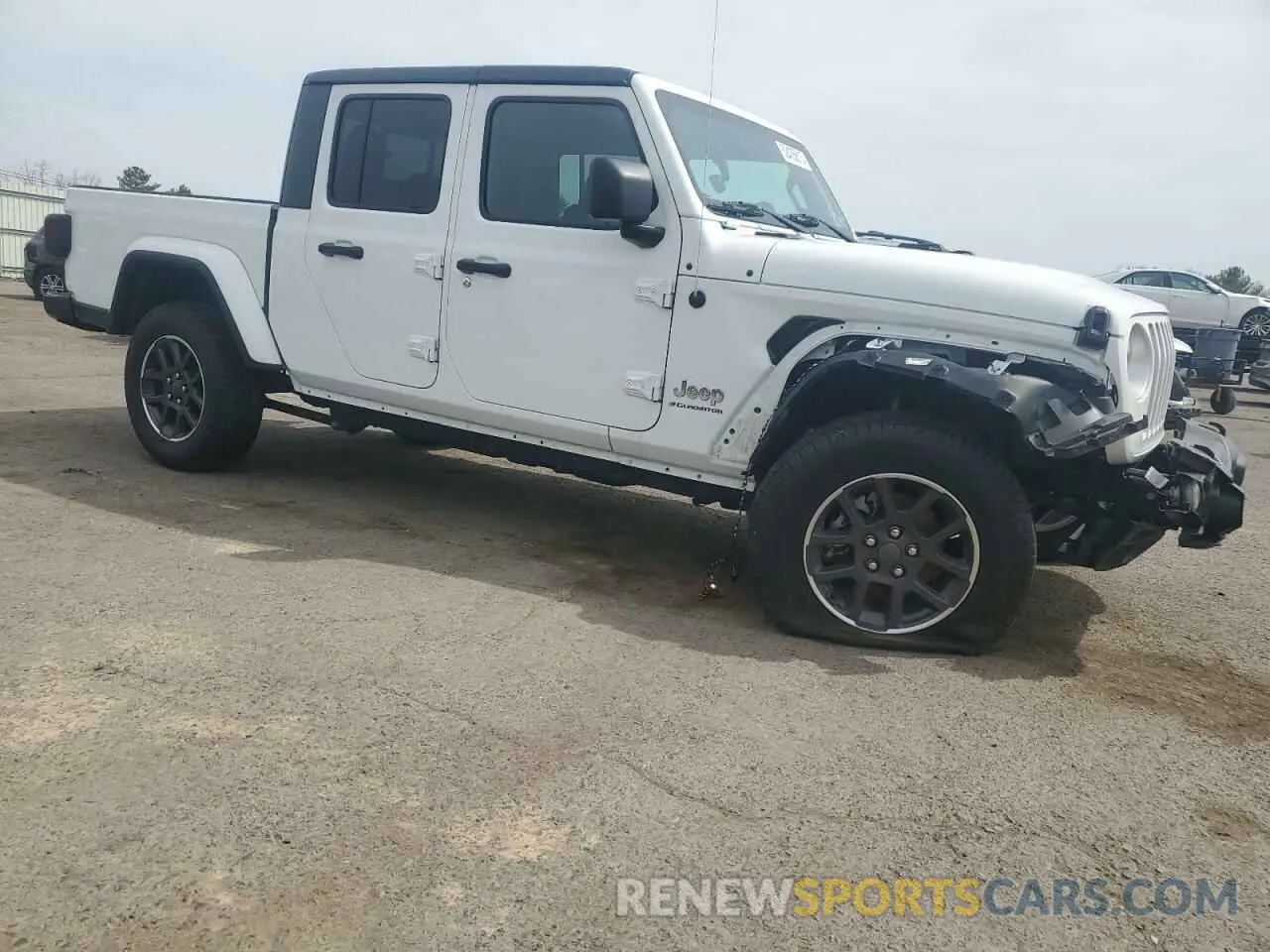 4 Photograph of a damaged car 1C6HJTFG5PL523391 JEEP GLADIATOR 2023