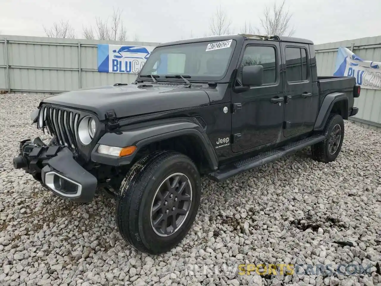 1 Photograph of a damaged car 1C6HJTFG5PL533516 JEEP GLADIATOR 2023