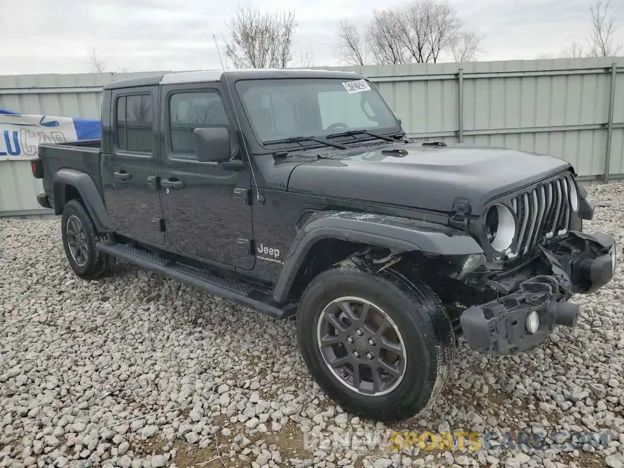 4 Photograph of a damaged car 1C6HJTFG5PL533516 JEEP GLADIATOR 2023