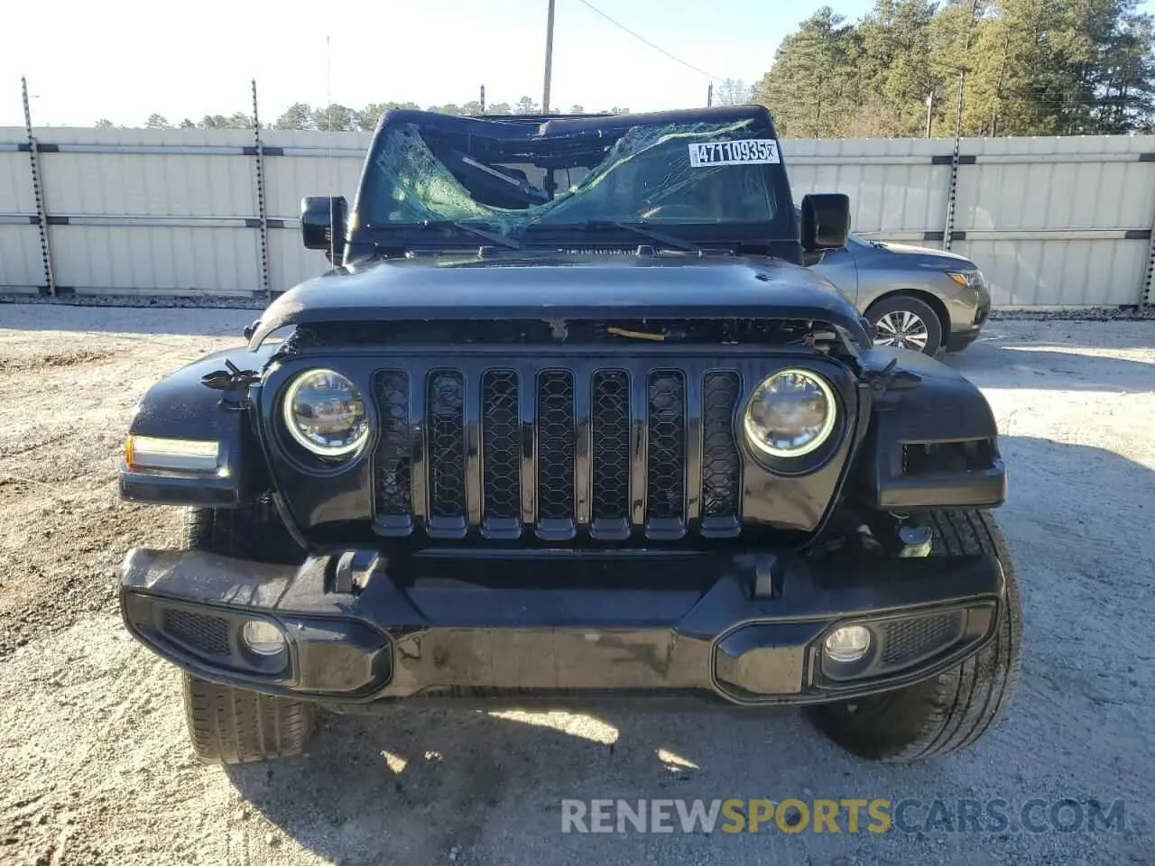 5 Photograph of a damaged car 1C6HJTFG8PL528455 JEEP GLADIATOR 2023