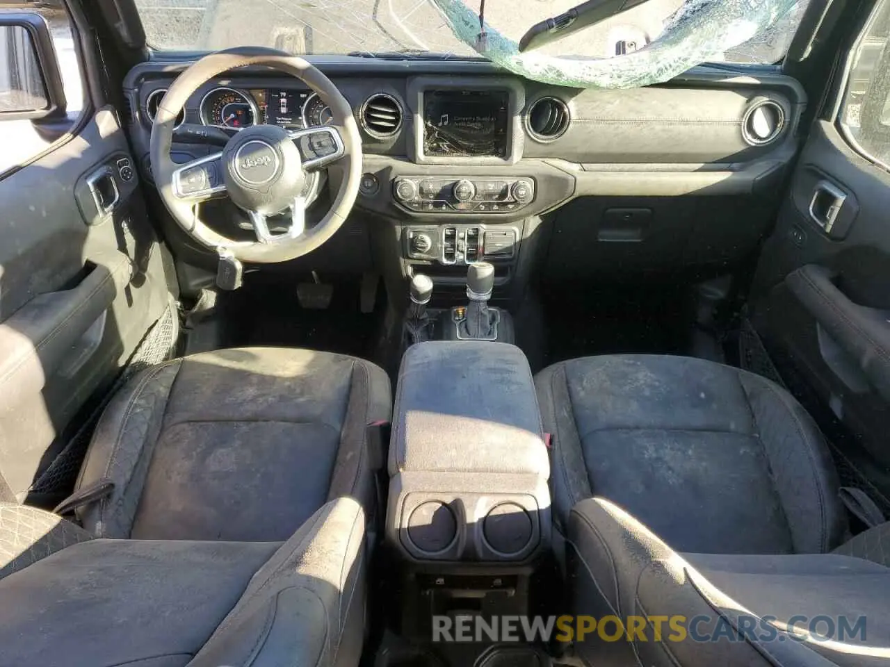 8 Photograph of a damaged car 1C6HJTFG8PL528455 JEEP GLADIATOR 2023