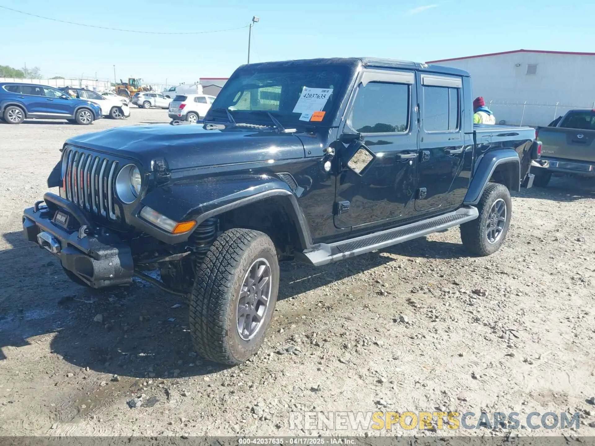 2 Photograph of a damaged car 1C6HJTFG9PL549685 JEEP GLADIATOR 2023
