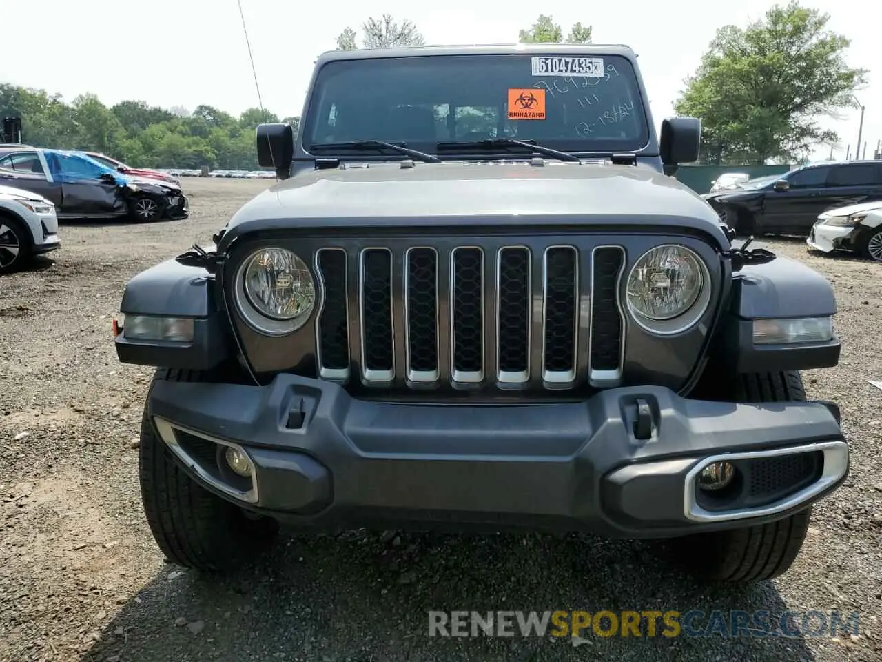 5 Photograph of a damaged car 1C6HJTFGXPL523659 JEEP GLADIATOR 2023