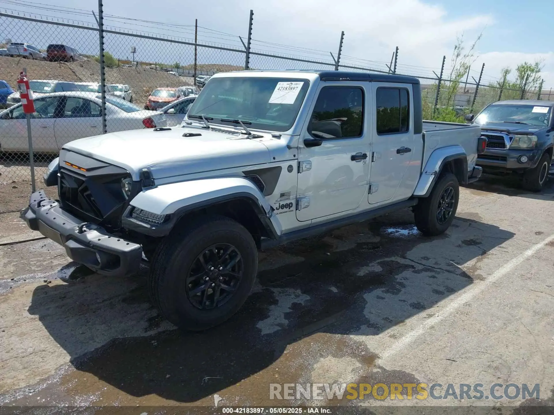 2 Photograph of a damaged car 1C6JJTAG3PL517372 JEEP GLADIATOR 2023