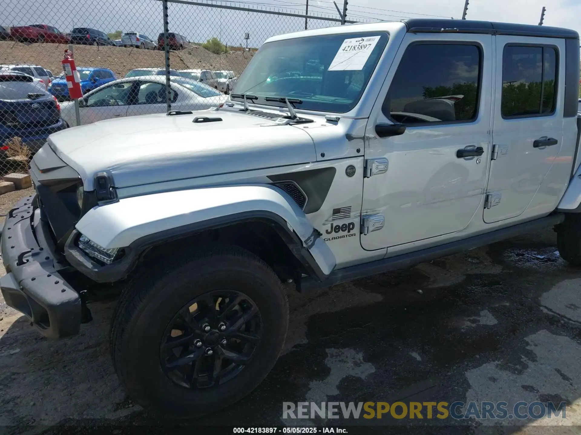 6 Photograph of a damaged car 1C6JJTAG3PL517372 JEEP GLADIATOR 2023