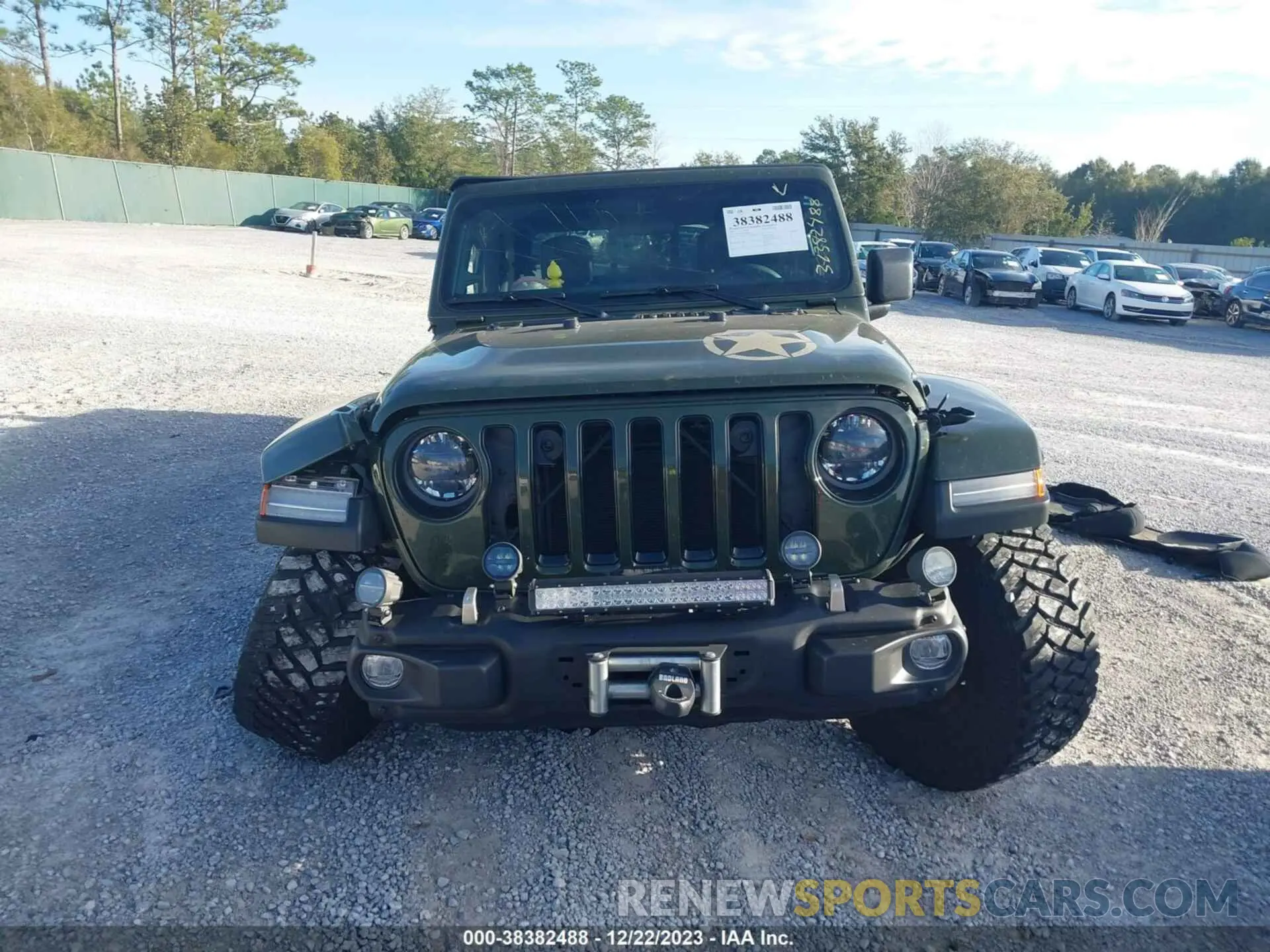 13 Photograph of a damaged car 1C6JJTAG7PL518346 JEEP GLADIATOR 2023