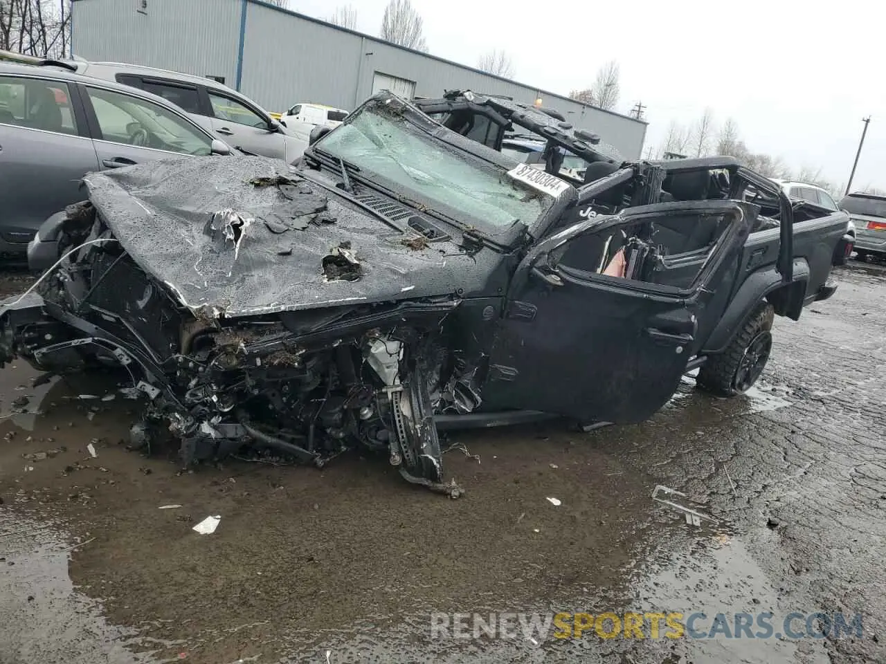 1 Photograph of a damaged car 1C6JJTAM1PL509308 JEEP GLADIATOR 2023
