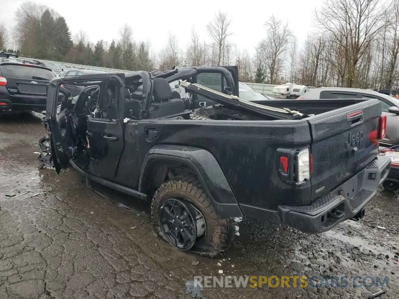 2 Photograph of a damaged car 1C6JJTAM1PL509308 JEEP GLADIATOR 2023