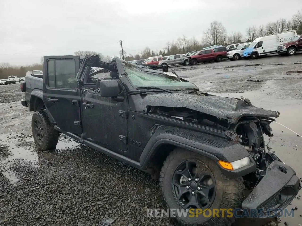 4 Photograph of a damaged car 1C6JJTAM1PL509308 JEEP GLADIATOR 2023