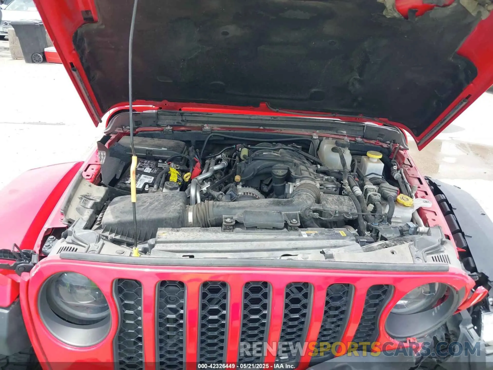 10 Photograph of a damaged car 1C6JJTBG2PL509200 JEEP GLADIATOR 2023